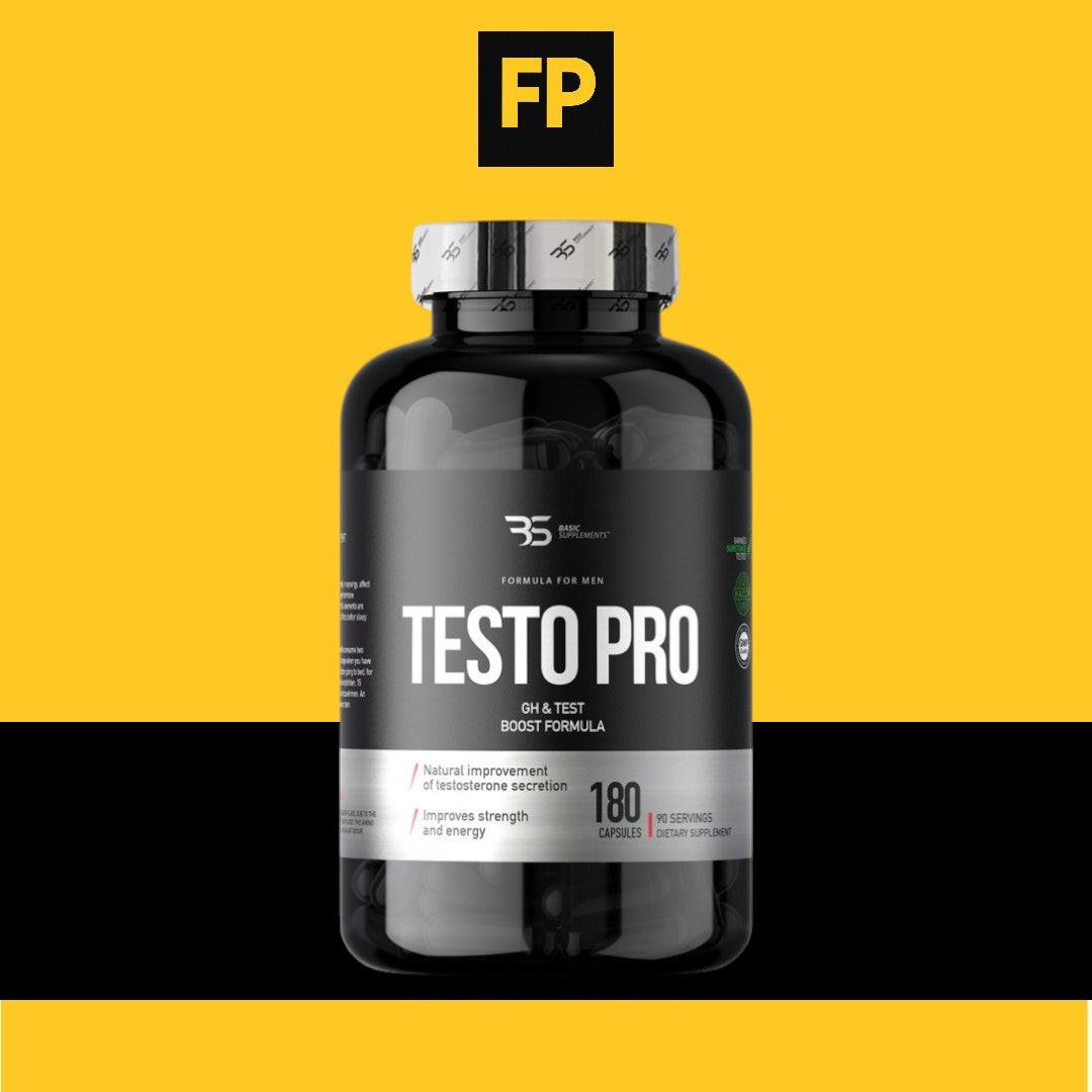 Basic Supplements Testo PRO, 180 kapsula
