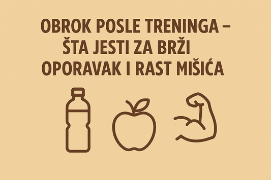 Obrok posle treninga – Šta jesti za brži oporavak i rast mišića