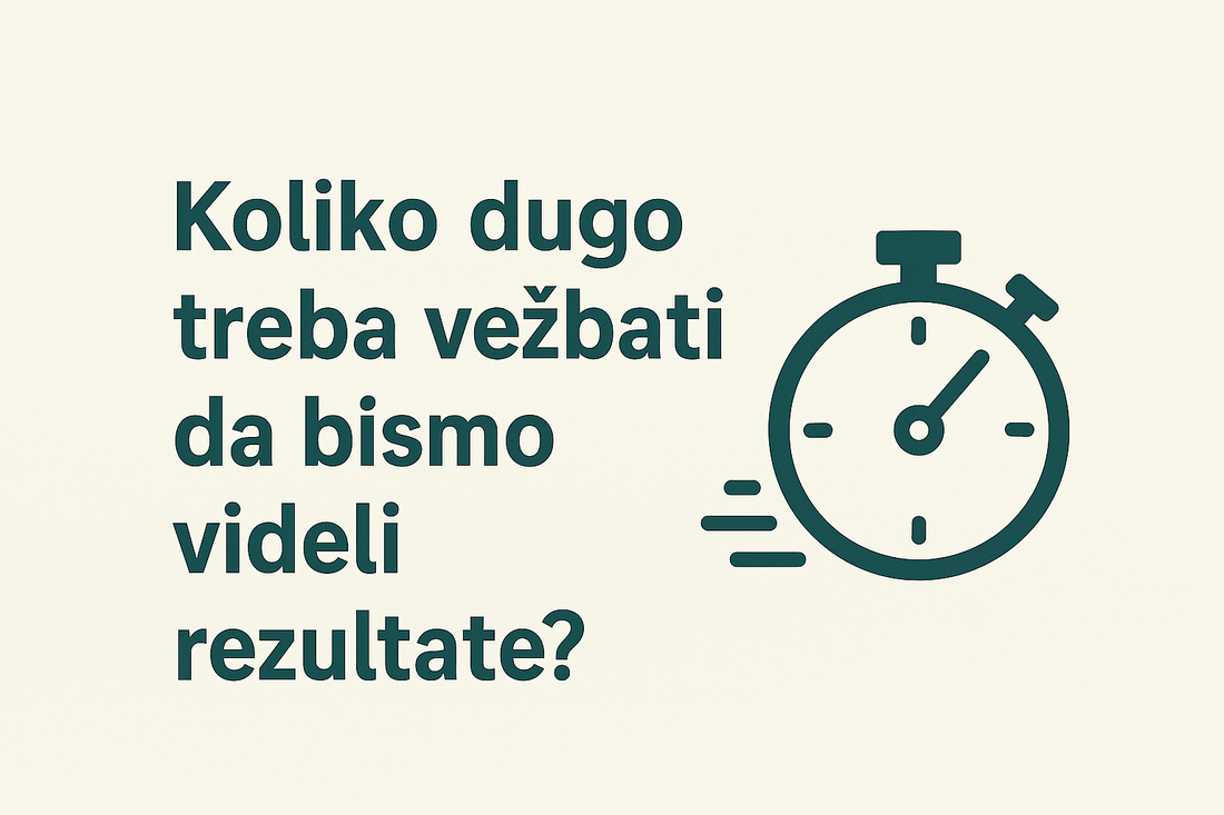 Koliko dugo treba vežbati da bismo videli rezultate?