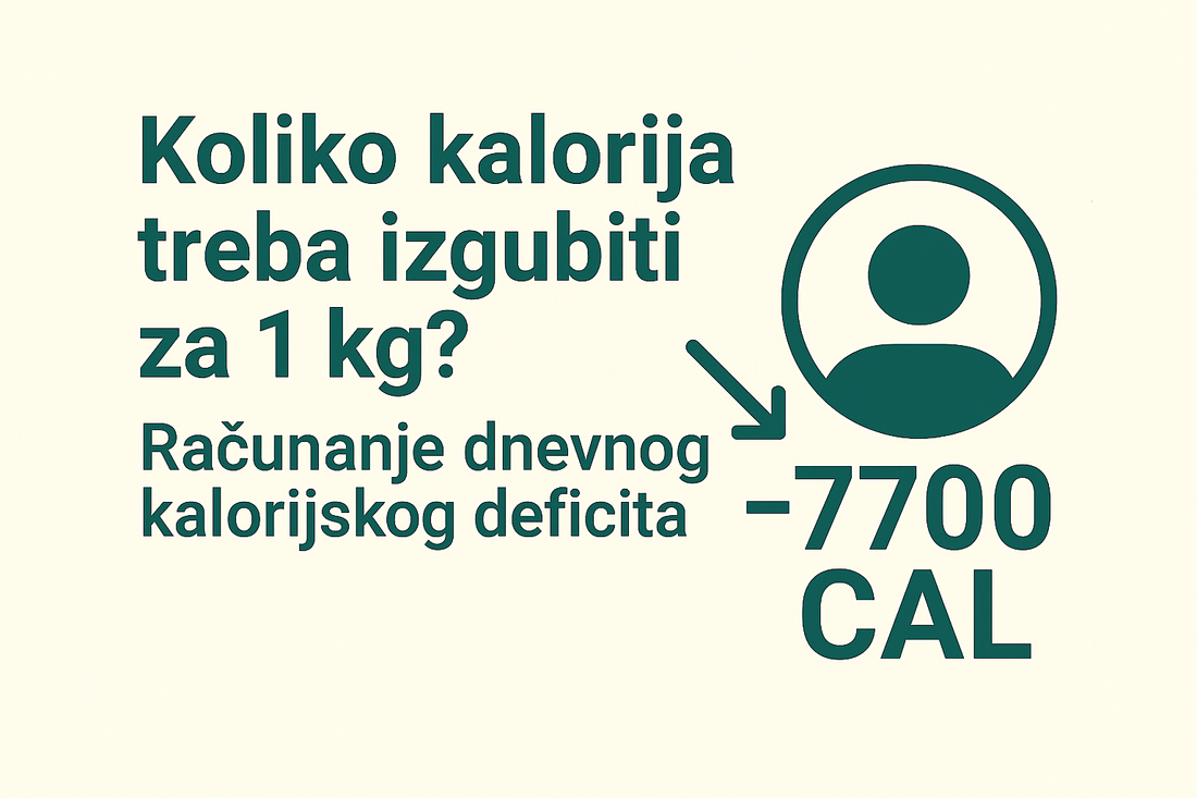 Koliko kalorija treba izgubiti za 1 kg? Računanje dnevnog kalorijskog deficita
