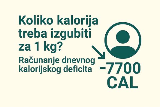 Koliko kalorija treba izgubiti za 1 kg? Računanje dnevnog kalorijskog deficita
