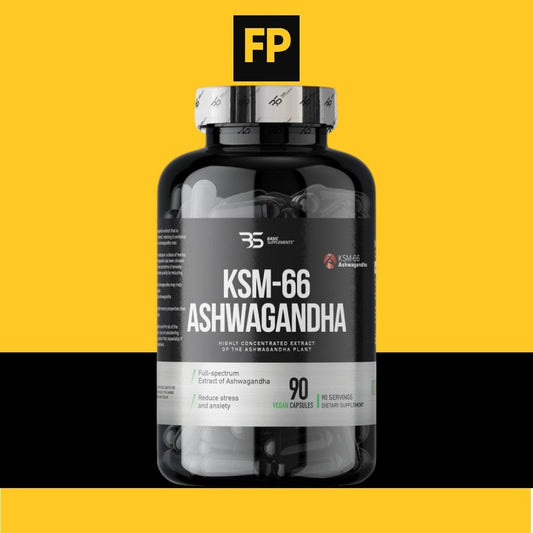 Basic Supplements Ashwagandha KSM-66, 90 kapsula