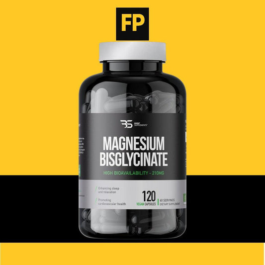 Basic Supplements Magnesium Bisglycinate, 120 kapsula