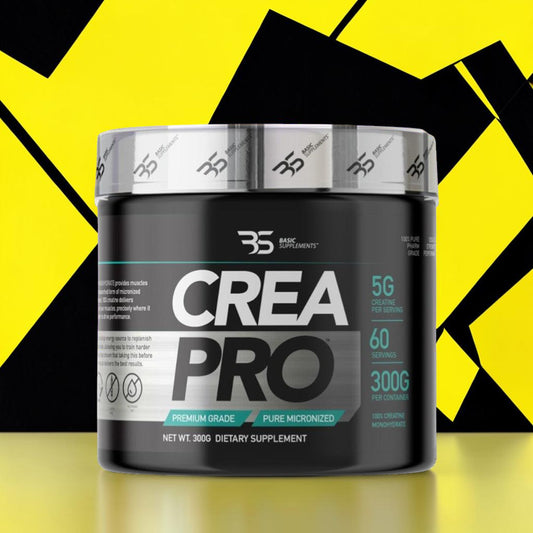 Basic Supplements Crea Pro kreatin monohidrat suplement.
