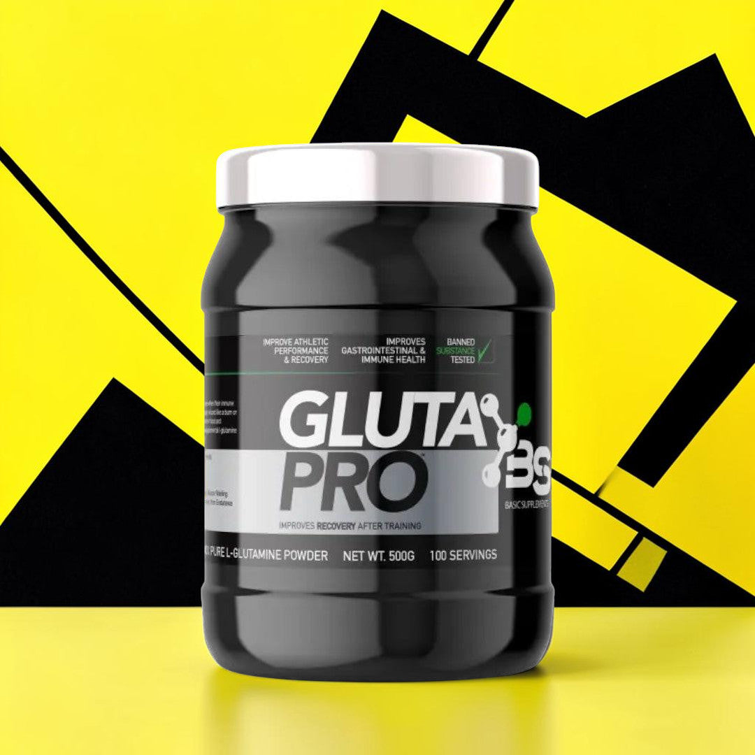 Basic Supplements Gluta Pro L-glutamin suplement u prahu 500g.