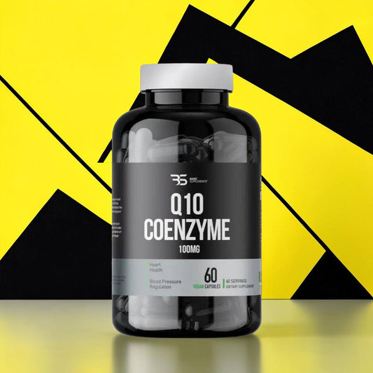 Basic Supplements Q10 Coenzyme koenzim Q10 suplement 60 vegan kapsula.