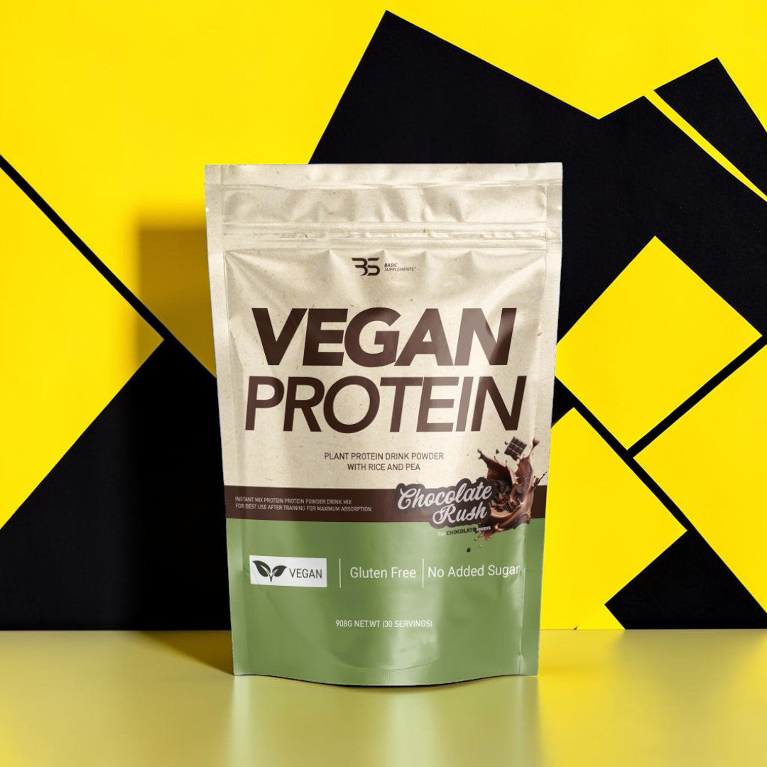 Basic Supplements Vegan Protein biljni protein u prahu 908g.