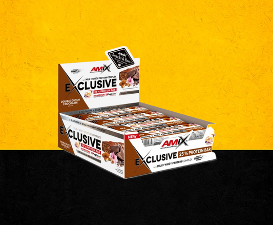Exclusive® Protein Bar Box 12x85g double dutch chocolate