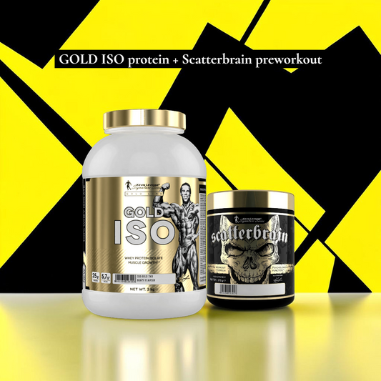 Kevin Levrone paket Gold ISO 2000g Scatterbrain 270g.