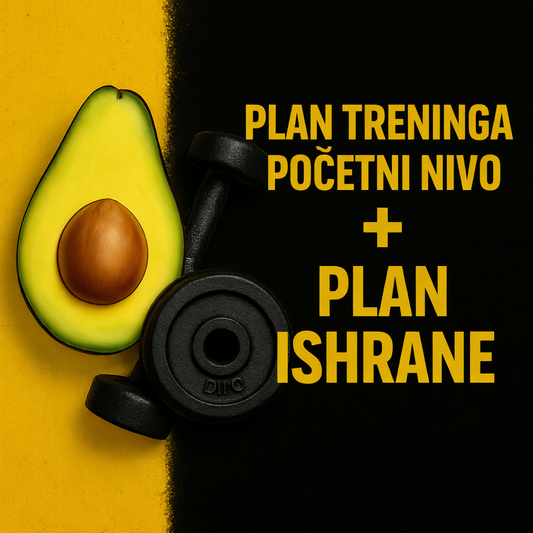 Plan treninga(početni nivo) + Plan ishrane