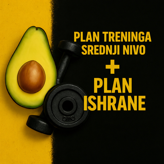 Plan treninga(srednji nivo) + Plan ishrane