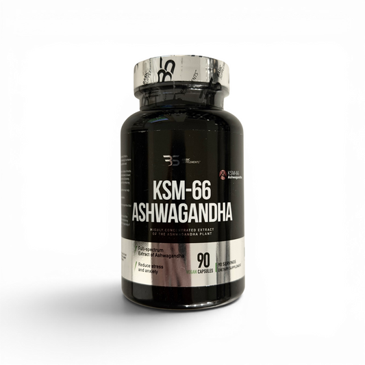 Basic Supplements Ashwagandha KSM-66, 90 kapsula